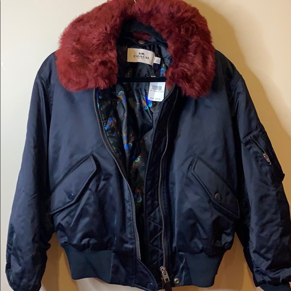 Shirling collar jacket